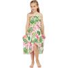 imageGirl Hawaiian Halter Dress in Various PatternsLotus and Orchid