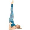 imageHawaii Hangover Womens Athletic Sportswear Solid Tank Top and Patterned Legging SetCrayon Palms Green