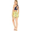 imageWomens Athletic Sportswear Solid Bra Top and Patterned Skorts with Tights SetGarden Poppy Yellow