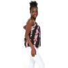 imageHawaii Hangover Womens Hawaiian Spaghetti Strap Top in Pink Hibiscus VinePink Black Hibiscus Vine