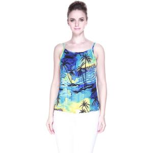imageWomens Hawaiian Spaghetti Strap Top in SunsetSunset Blue