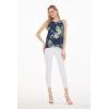 imageHawaii Hangover Womens Hawaiian Tank Top in Pineapple GardenPineapple Garden Navy