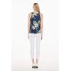 imageHawaii Hangover Womens Hawaiian Tank Top in Pineapple GardenPineapple Garden Navy