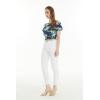 imageWomens Hawaiian OffShoulder Smock Top in Orchid BreezeOrchid Breeze Navy