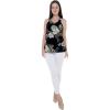 imageHawaii Hangover Womens Hawaiian Tank Top in Pineapple GardenPineapple Garden Black