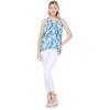 imageHawaii Hangover Womens Hawaiian Tank Top in Simply Blue LeafSimply Blue Leaf