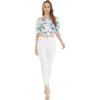 imageWomens Hawaiian OffShoulder Smock Top in BloomDay Dream Bloom
