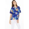 imageHawaii Hangover Womens Hawaiian Aloha Shirt in HibiscusHibiscus Blue