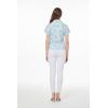 imageWomens Hawaiian Lady Aloha Shirt in Marlin BlueMarlin Blue