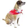 imageHawaiian Matching Pattern Dog Bandana in Hibiscus Black Size LargeBandana in Hibiscus Red