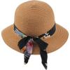 imageLady Beach Sun Hat with Tropical Print Bands