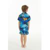 imageBoy Hawaiian Shirt or Cabana Set in Blue SunsetBlue Sunset