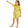 imageHawaii Hangover Boy Aloha Luau Shirt Cabana Set in Pink Hibiscus VineGarden Poppy Yellow