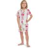 imageHawaii Hangover Boy Aloha Luau Shirt Cabana Set in Pink Hibiscus VinePink Hibiscus Vine