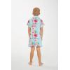 imageHawaii Hangover Boy Aloha Luau Shirt Cabana Set in Pink Hibiscus VinePink Turquoise Hibiscus Vine