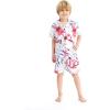 imageHawaii Hangover Boy Aloha Luau Shirt Cabana Set in Simply Blue PalmsMisty Lotus White