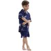 imageHawaii Hangover Boy Aloha Luau Shirt Christmas Shirt Cabana Set in Navy Map ClassicClassic Navy