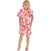 imageHawaii Hangover Boy Aloha Luau Shirt or Cabana Set in Classic Hibiscus RedVintage Classic Hibiscus  Red