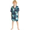 imageHawaii Hangover Boy Aloha Luau Shirt Cabana Set in Pineapple Garden NavyOrchid Breeze Navy