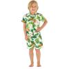 imageHawaii Hangover Boy Aloha Luau Shirt Cabana Set in Vintage Tropical ToileBird of Paradise White