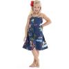 imageMatchable Family Hawaiian Luau Men Women Girl Boy Clothes in Christmas Santa in Hawaii NavyGirl Elastic Strap