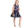 imageMatchable Family Hawaiian Luau Men Women Girl Boy Clothes in Christmas Santa in Hawaii NavyGirl Fit and Flare