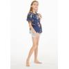 imageMatchable Family Hawaiian Luau Men Women Girl Boy Clothes in Christmas Santa in Hawaii NavyGirl Poncho Top