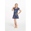 imageMatchable Family Hawaiian Luau Men Women Girl Boy Clothes in Christmas Santa in Hawaii NavyGirl Simple Muumuu