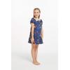 imageMatchable Family Hawaiian Luau Men Women Girl Boy Clothes in Christmas Santa in Hawaii NavyGirl Simple Muumuu