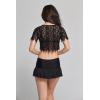 imageHawaii Hangover Mix and Match Swimwear Bikini Sets Ruffle Skirts Mesh Top 3 Piece BlackBlack