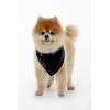 imageHawaiian Matching Pattern Dog Bandana in Pineapple Garden Navy Size LargeBandana in Pineapple Garden Black