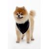 imageHawaiian Matching Pattern Dog Bandana in Pineapple Garden Navy Size LargeBandana in Pineapple Garden Black