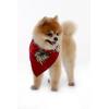 imageHawaiian Matching Pattern Dog Bandana in Pineapple Garden Navy Size LargeBandana in Pineapple Garden Burgundy