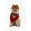imageHawaiian Matching Pattern Dog Bandana in Pineapple Garden Navy Size LargeBandana in Pineapple Garden Burgundy