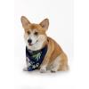 imageHawaiian Matching Pattern Dog Bandana in Pineapple Garden Navy Size LargeBandana in Pineapple Garden Navy