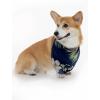 imageHawaiian Matching Pattern Dog Bandana in Pineapple Garden Navy Size LargeBandana in Pineapple Garden Navy