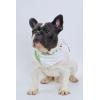 imageHawaiian Matching Pattern Dog Bandana in Pineapple Garden Navy Size LargeBandana in Pineapple Garden White