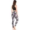 imageHawaii Hangover Womens Tropical Print Performance Yoga Excercise Full Ankle Length Legging in Midnight BloomMidnight Bloom