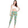 imageHawaii Hangover Womens Tropical Print Performance Yoga Excercise Full Ankle Length Legging in Pineapple ParadisePineapple Paradise