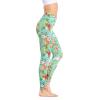 imageHawaii Hangover Womens Tropical Print Performance Yoga Excercise Full Ankle Length Legging in Pineapple ParadisePineapple Paradise