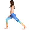 imageHawaii Hangover Womens Tropical Print Performance Yoga Excercise Full Ankle Length Legging in Sunset PalmsSunset Palms