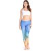 imageHawaii Hangover Womens Tropical Print Performance Yoga Excercise Full Ankle Length Legging in Sunset PalmsSunset Palms