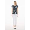 imageWomens Hawaiian OffShoulder Ruffle Muumuu Top in Tropical PrintsMidnight Bloom