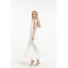 imageHawaii Hangover Beach Chiffon Maxi Dress Cover up Backless Halter in White