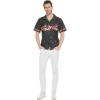 imageHawaii Hangover Mens Hawaiian Shirt Aloha Shirt Christmas Shirt SantaChristmas Shirt Cross Santa Black
