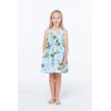 imageMade in Hawaii Luau Elastic Strap Dress in Flamingo CreamFlamingo Blue