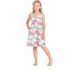imageMade in Hawaii Luau Elastic Strap Dress in Flamingo CreamFlamingo in Love White