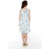 imageGirl Hawaiian Round Neck Dress in Pacific PalmPacific Palm Cream