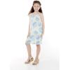 imageGirl Hawaiian Round Neck Dress in Pacific PalmPacific Palm Cream