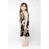 imageGirl Hawaiian Round Neck Dress in RafelsiaRafelsia Black